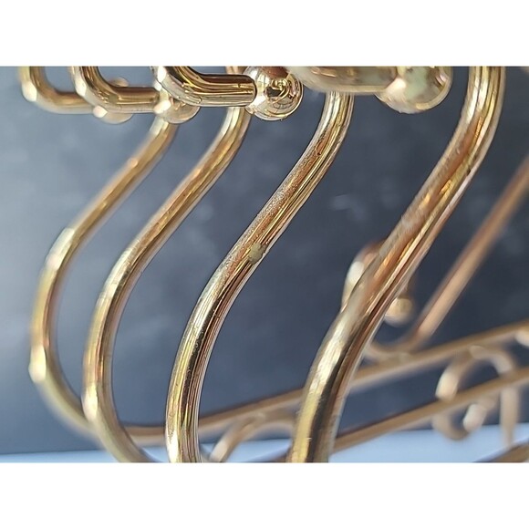 Brass Plated Santa Sleigh Vintage Christmas Decor - Picture 9 of 10